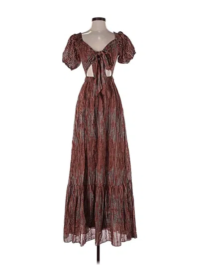Pre-owned Ramy Brook Casual Dress In Brown