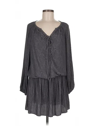 Pre-owned Ramy Brook Casual Dress In Gray