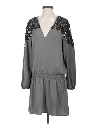 Pre-owned Ramy Brook Casual Dress In Gray