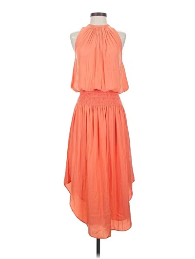 Pre-owned Ramy Brook Casual Dress In Orange