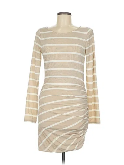 Pre-owned Ramy Brook Casual Dress In White