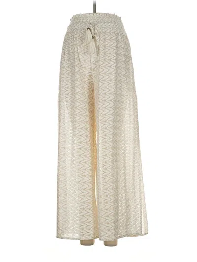 Pre-owned Ramy Brook Casual Pants In Ivory