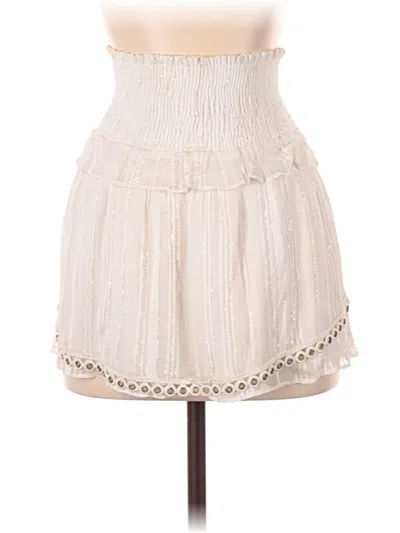 Pre-owned Ramy Brook Casual Skirt In Ivory