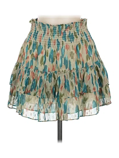 Pre-owned Ramy Brook Casual Skirt In Teal