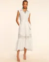 Ramy Brook Celina Cotton Poplin Embellished Maxi Dress