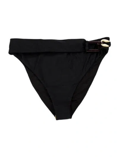 Pre-owned Ramy Brook Chain-link Accents Bottoms W/ Tags In Black