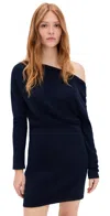 Ramy Brook Chance Dress Navy In Blue