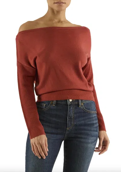 Ramy Brook Chance Sweater In Amber In Brown
