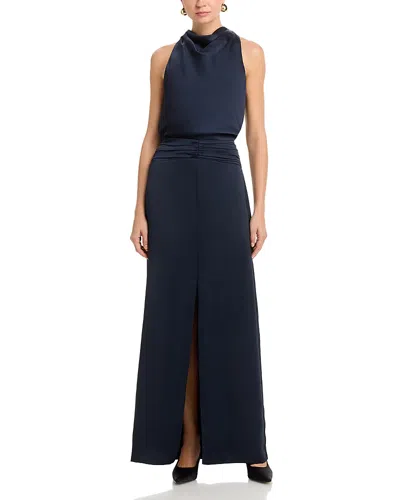 Ramy Brook Charmayne Gown In Blue