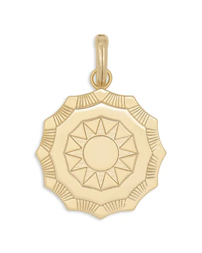 Ramy Brook Charms Sunburst Charm In Brown