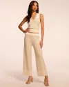 Ramy Brook Cher Knit Pant In Sandstone Textured