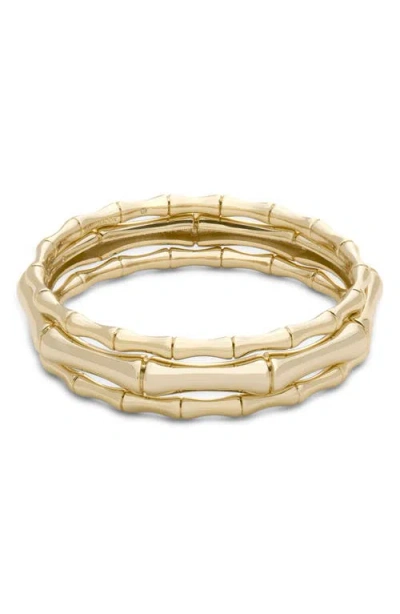 Ramy Brook Chiara Set Of 3 Bangles In Gold