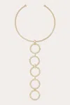 Ramy Brook Chiara Statement Choker In Gold