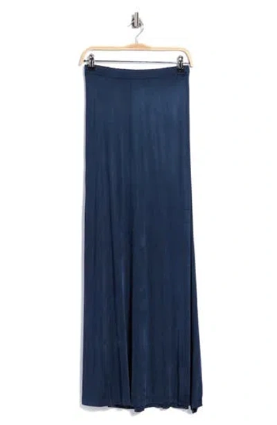 Ramy Brook Chris Maxi Skirt In Blue