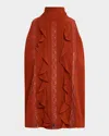 Ramy Brook Christine Halter Blouse In Orange