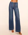 Ramy Brook Cindy High-rise Flare Jean In Medium Wash