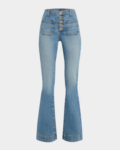 Ramy Brook Cindy High-rise Flare Jeans