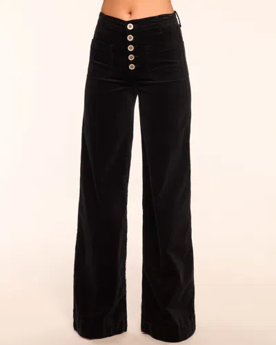 RAMY BROOK CINDY VELVET WIDE LEG JEAN