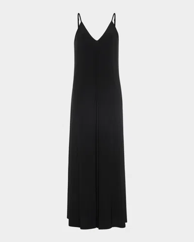 Ramy Brook Clara V-neck Maxi Dress In Black