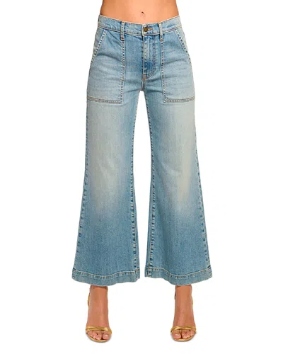 RAMY BROOK CLIFFORD CROPPED JEANS IN LIGHT WASH
