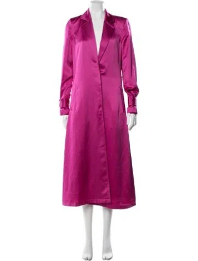 Pre-owned Ramy Brook Coat In Pink