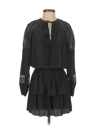 Pre-owned Ramy Brook Cocktail Dress In Black