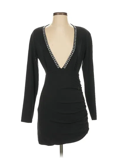 Pre-owned Ramy Brook Cocktail Dress In Black