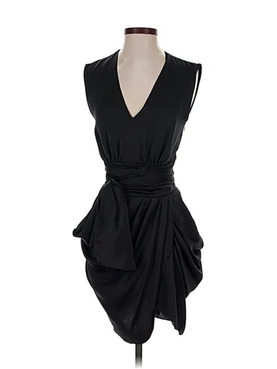 Pre-owned Ramy Brook Cocktail Dress In Black