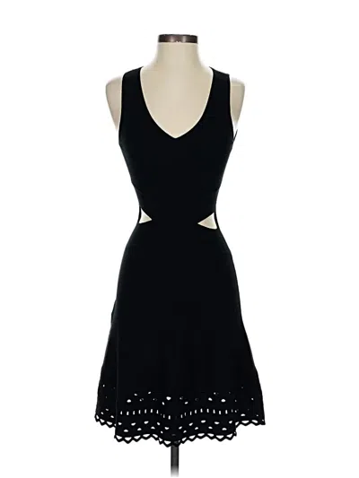 Pre-owned Ramy Brook Cocktail Dress In Black