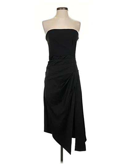 Pre-owned Ramy Brook Cocktail Dress In Black