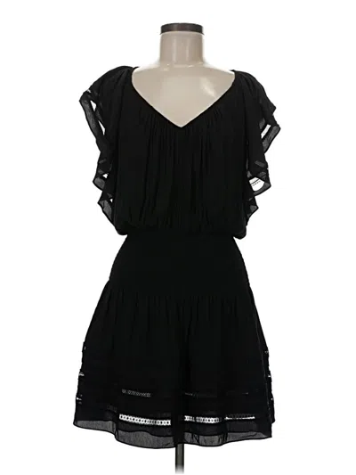 Pre-owned Ramy Brook Cocktail Dress In Black