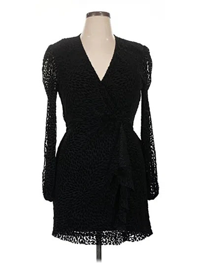 Pre-owned Ramy Brook Cocktail Dress In Black