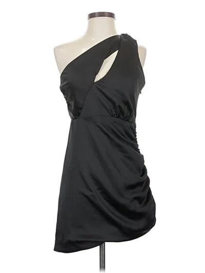 Pre-owned Ramy Brook Cocktail Dress In Black