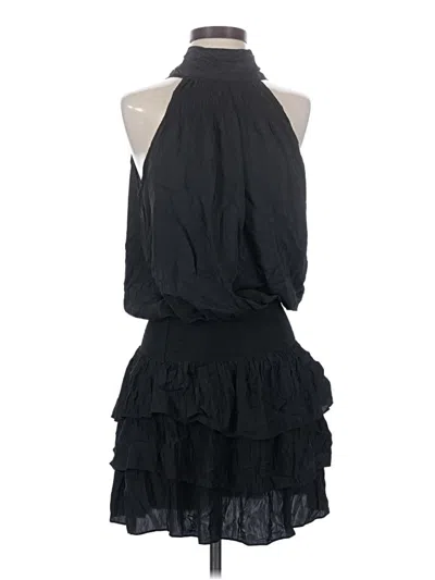 Pre-owned Ramy Brook Cocktail Dress In Black