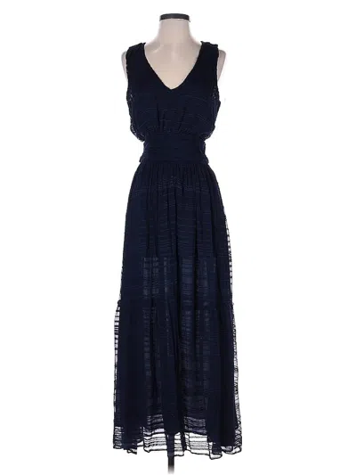 Pre-owned Ramy Brook Cocktail Dress In Blue