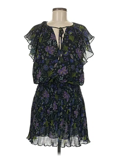 Pre-owned Ramy Brook Cocktail Dress In Blue