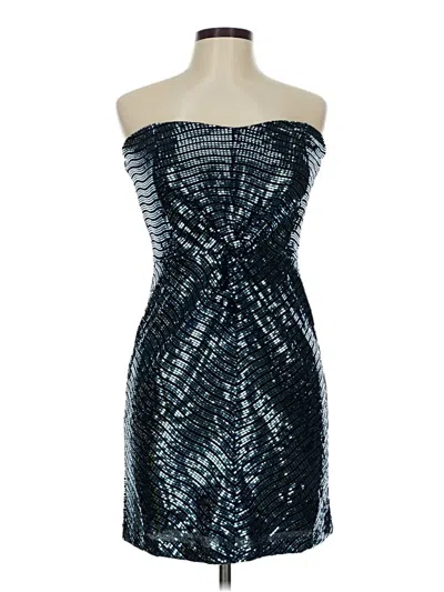 Pre-owned Ramy Brook Cocktail Dress In Blue