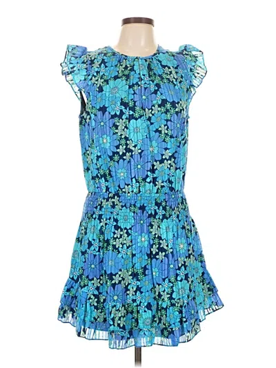 Pre-owned Ramy Brook Cocktail Dress In Blue