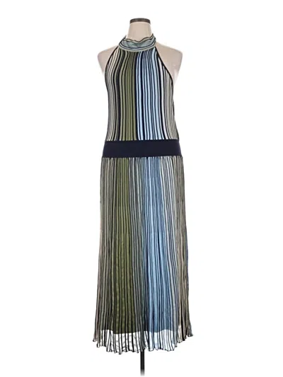 Pre-owned Ramy Brook Cocktail Dress In Blue