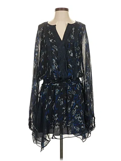 Pre-owned Ramy Brook Cocktail Dress In Blue