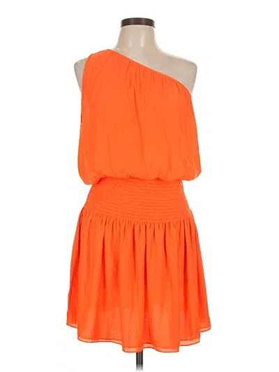 Pre-owned Ramy Brook Cocktail Dress In Orange