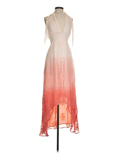 Pre-owned Ramy Brook Cocktail Dress In Orange