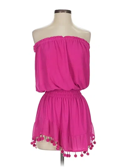 Pre-owned Ramy Brook Cocktail Dress In Pink