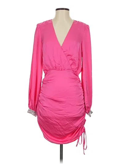 Pre-owned Ramy Brook Cocktail Dress In Pink