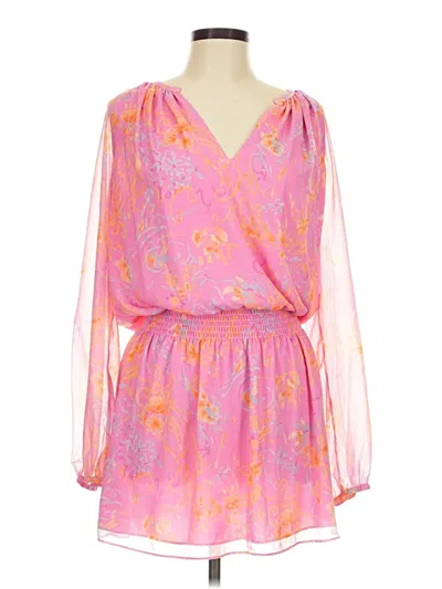 Pre-owned Ramy Brook Cocktail Dress In Pink
