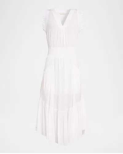 Ramy Brook Coco Midi Dress In White