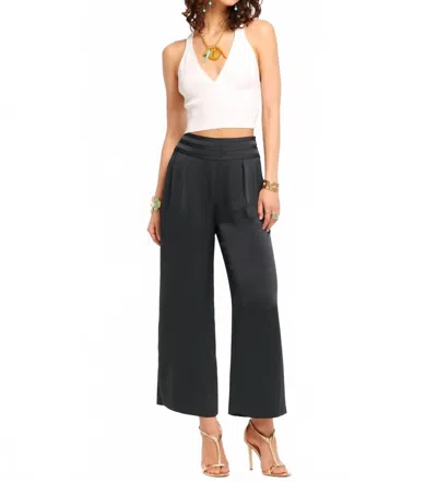 Ramy Brook Cropped Joss Pant In Black