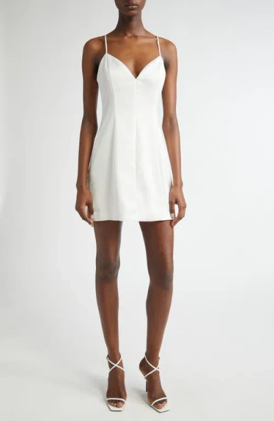 Ramy Brook Cynthia Sheath Minidress In White