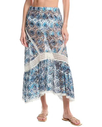 Ramy Brook Dalia Skirt In Blue