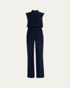 Ramy Brook Dani Jersey Jumpsuit In Navy